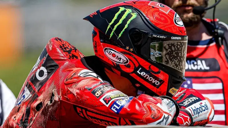 MotoGP 2023. GP delle Americhe. Pecco Bagnaia deluso per la caduta: "Non so spiegarmelo"