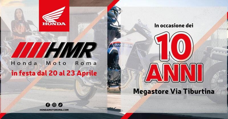 Honda Moto Roma in festa