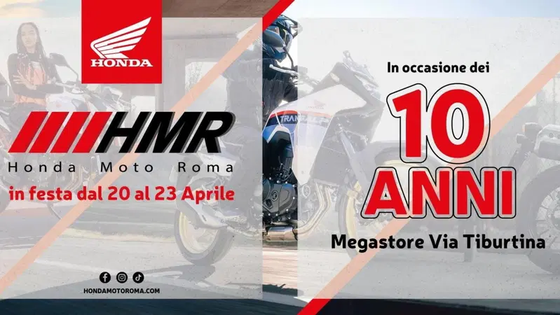 Honda Moto Roma in festa