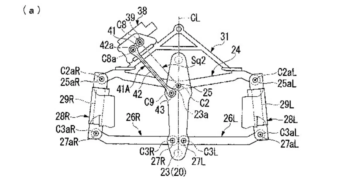 Honda: nuovi brevetti per un tre ruote (5)
