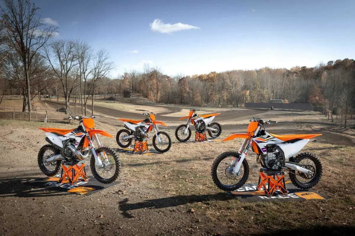 KTM presenta la gamma Motocross 2024