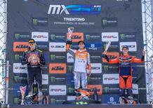 Podio tutto Pata Talenti Azzurri FMI nell'Europeo Motocross 250cc ad Arco di Trento