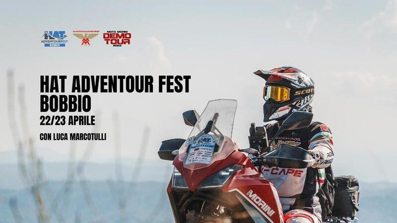 Il demo tour di Moto Morini fa tappa alla HAT Adventourfest a Bobbio