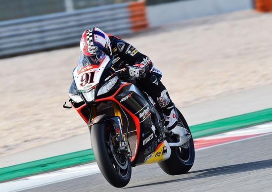 Haslam è il più veloce nei test SBK di Portimao