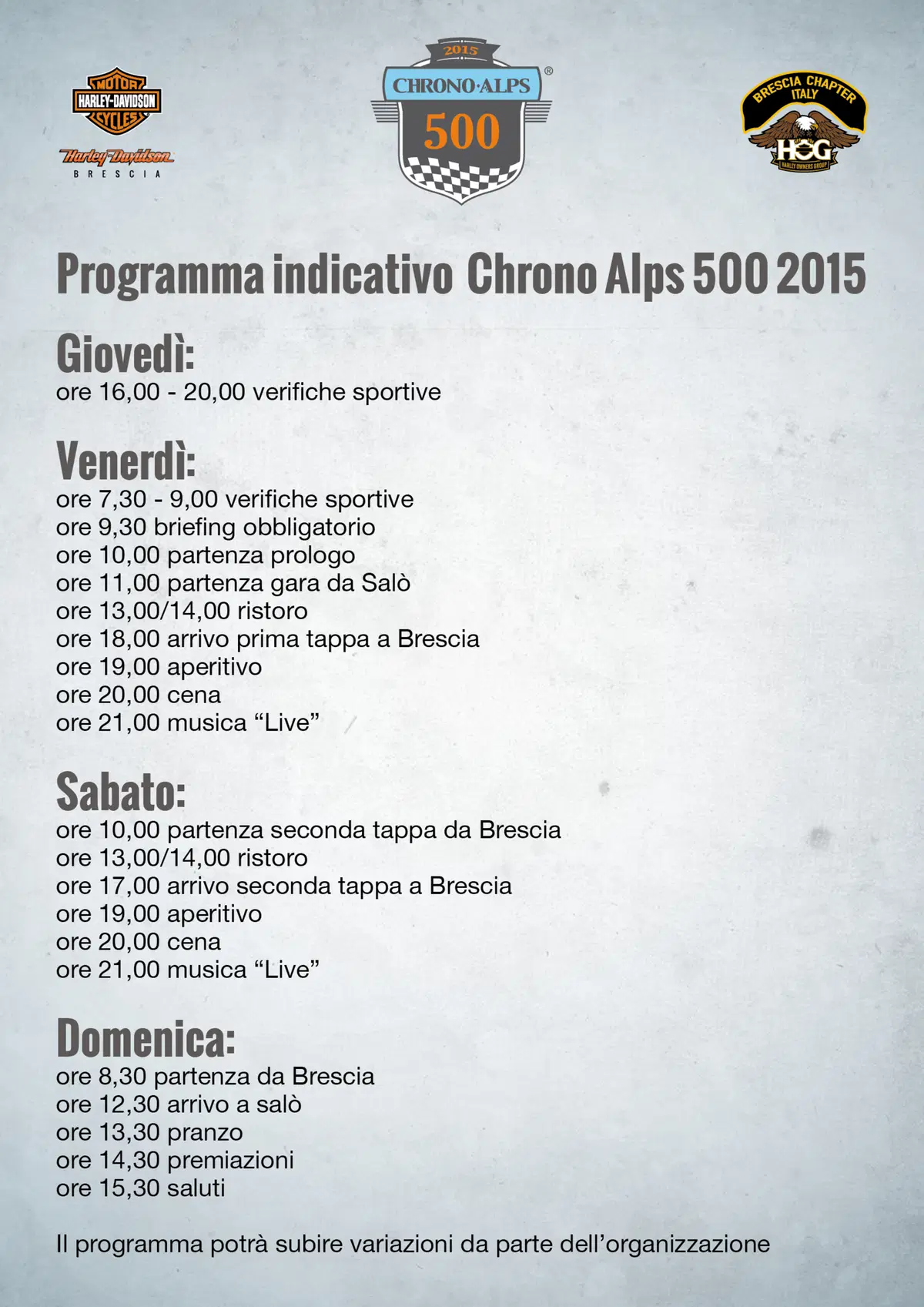 Harley-Davidson Brescia presenta la Crono Alps 500 (9)