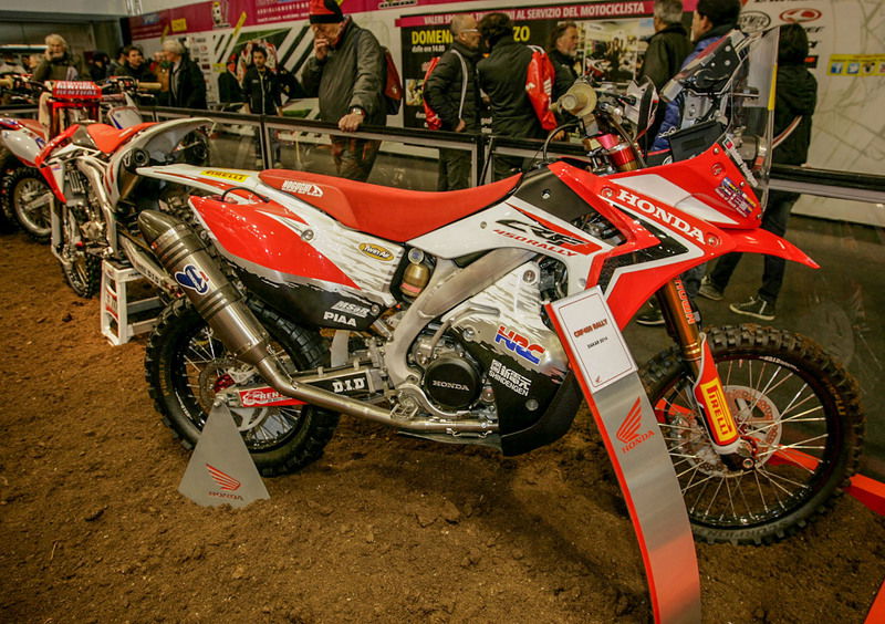 La CRF 450 Rally