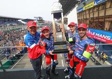 Le emozioni della 24 ore di Le Mans: vince F.C.C. TSR Honda ma la rimonta di Yoshimura SERT Motul è incredibile