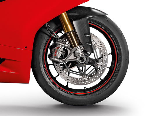 La forcella Ohlins NIX-30 con sistema Smart EC della Panigale S