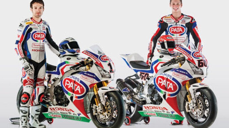 SBK: Honda presenta il Team Pata 2015