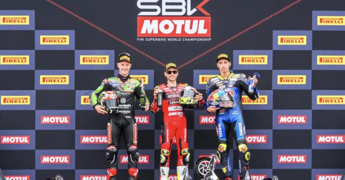 SBK 2023. GP d'Olanda. Il commento dei primi tre di Gara 1