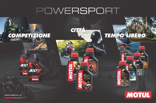 Motul lancia la nuova linea Powersport per le due ruote