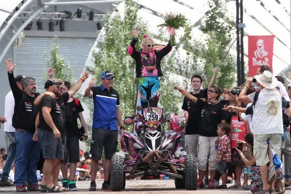 Dakar 2015. Italiani. Camelia Liparoti (4)