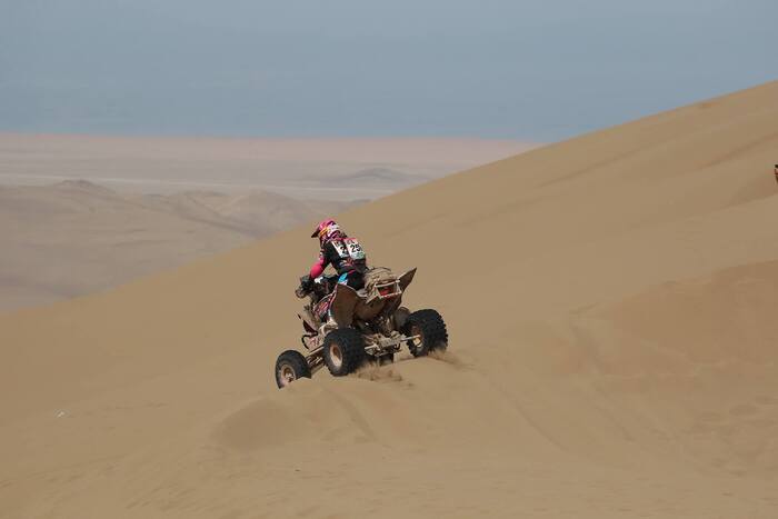 Il quad sulle dune dell'Atacama