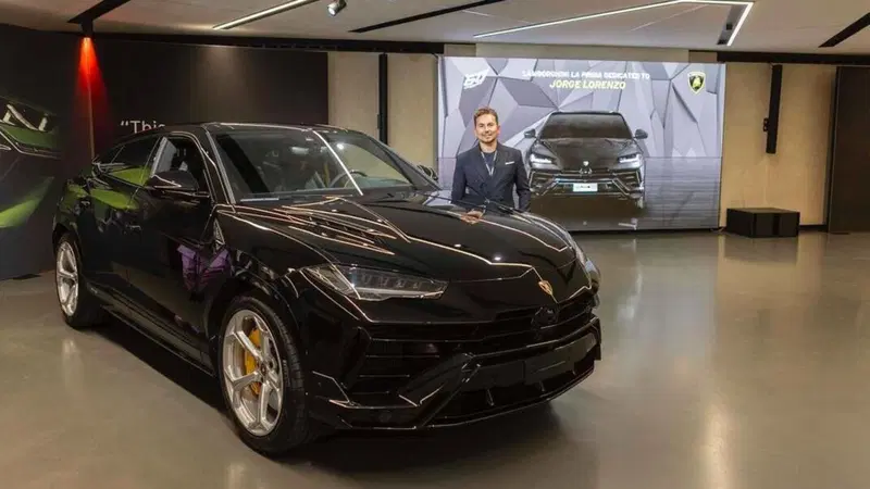 Ecco l'ultimo acquisto di Jorge Lorenzo: una Lamborghini Urus S da 666 cavalli e 240 mila euro