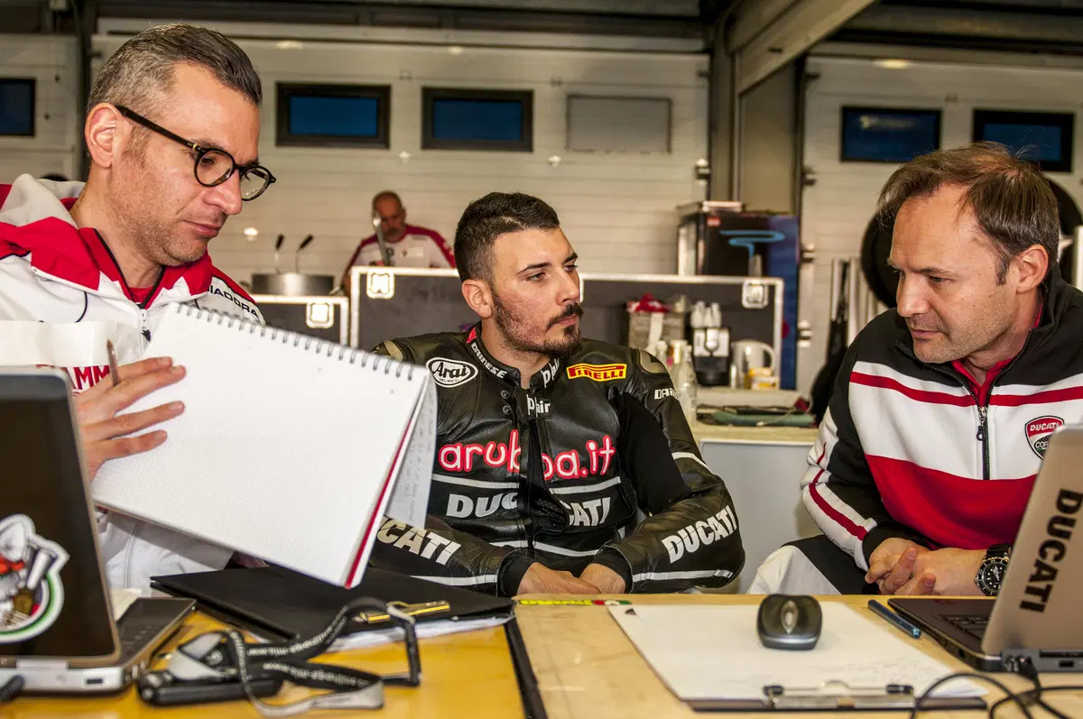 Test SBK a Jerez, Day2. Giugliano è il più veloce della mattinata (12)