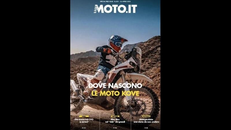 Magazine n&deg; 553: scarica e leggi il meglio di Moto.it