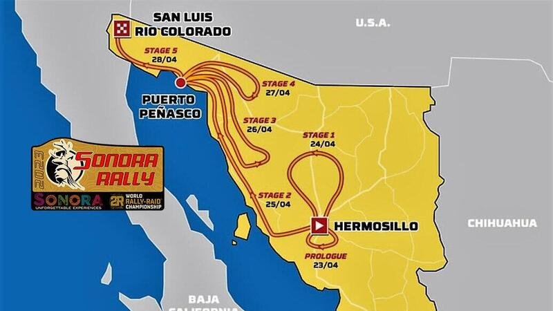 Rally-Raid. Sonora Rally D3. Sanders, GasGas, Imprendibile, Loeb, BRX, Out
