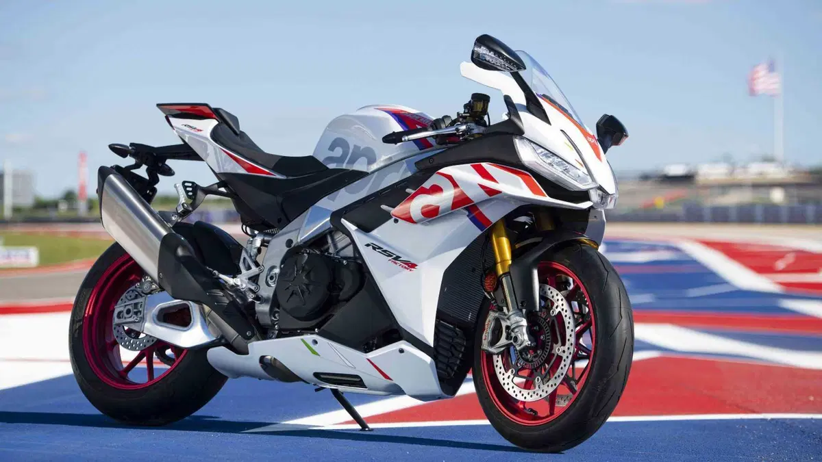 Aprilia RSV4 1100 Factory Speed White (2023 - 24)