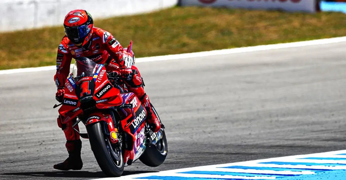 MotoGP 2023. GP di Spagna a Jerez. Pecco Bagnaia e un venerd&igrave; complicato: "&Egrave; stata abbastanza una sorpresa"
