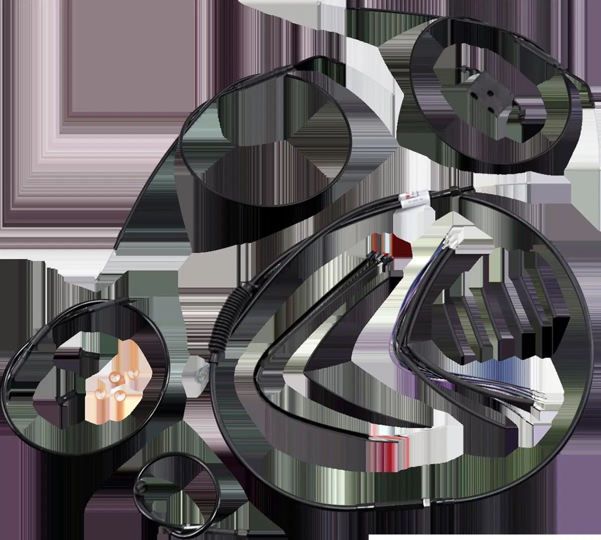 Kit cavi Burly Sportster per manubrio alto 12" (30 