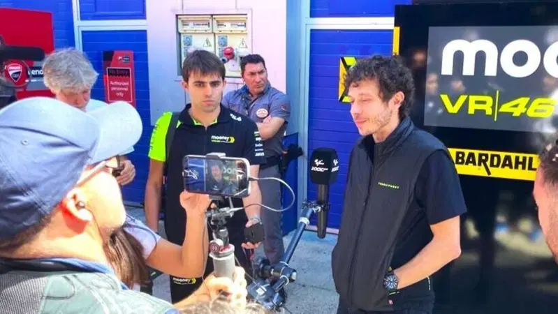 MotoGP 2023. GP di Spagna. Valentino Rossi a Jerez: "A Bagnaia? Ho detto di andare un pochino pi&ugrave; piano"