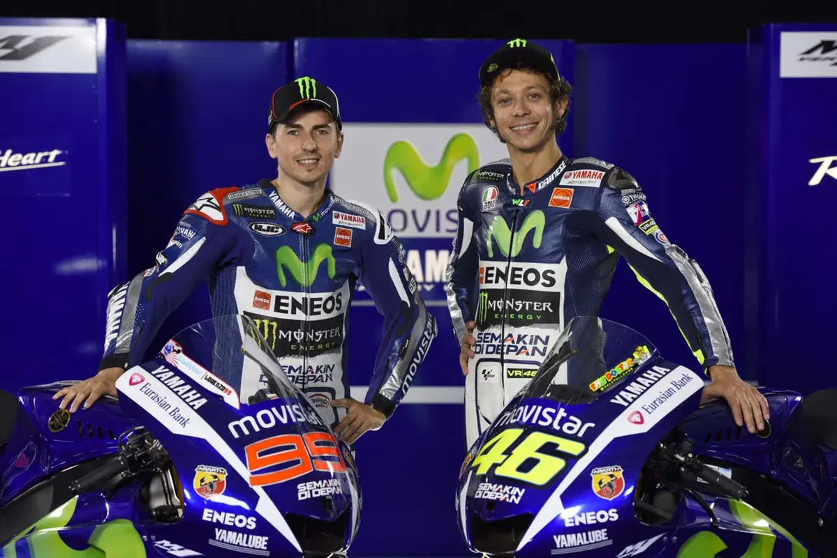 Presentato a Madrid il team Yamaha MotoGP con Rossi e Lorenzo