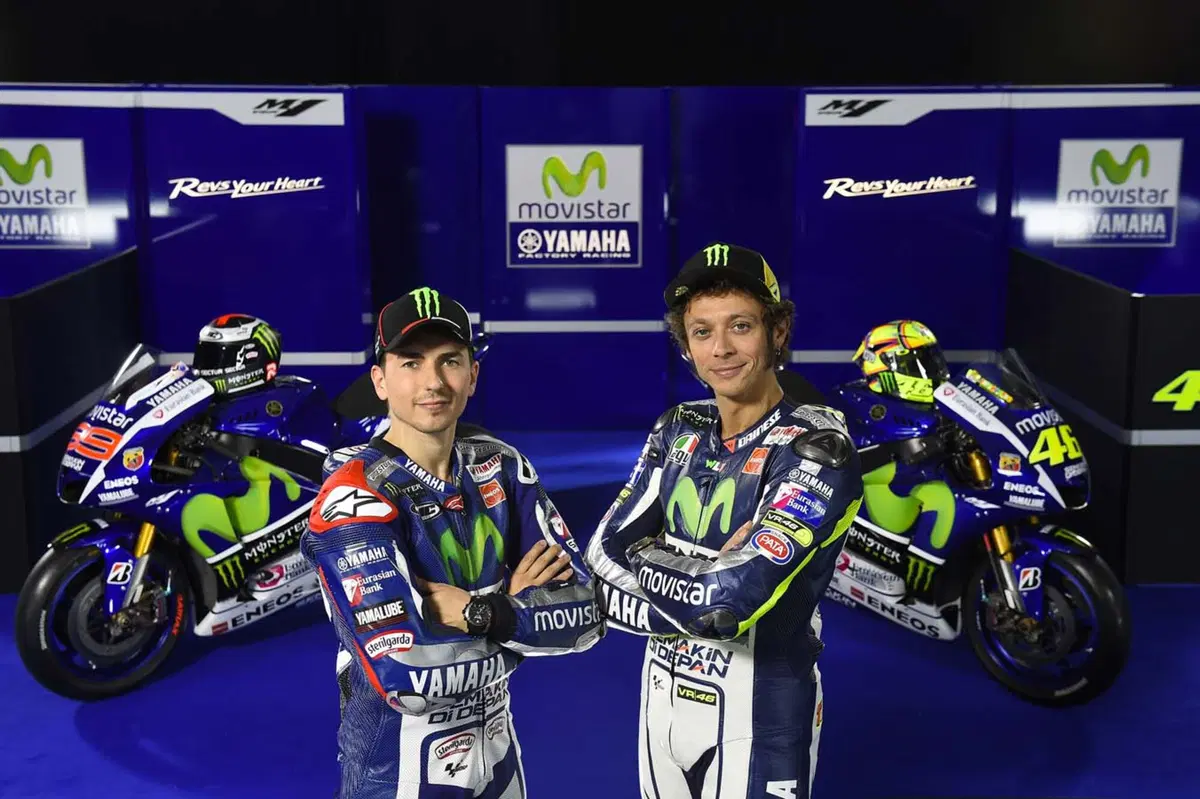Presentato a Madrid il team Yamaha MotoGP con Rossi e Lorenzo (3)
