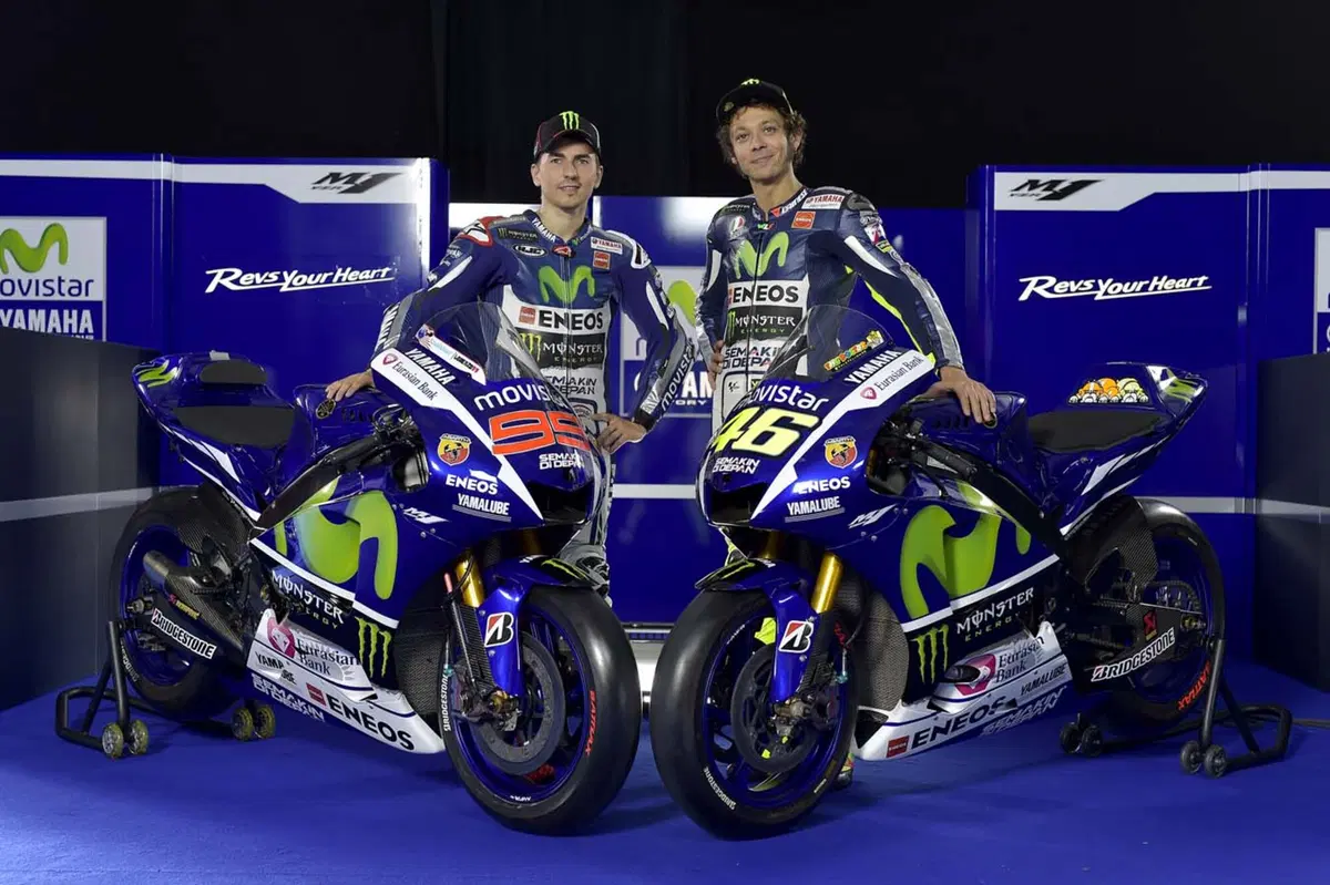 Presentato a Madrid il team Yamaha MotoGP con Rossi e Lorenzo (5)