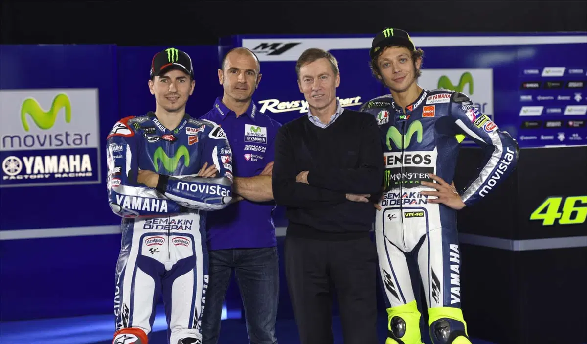 Presentato a Madrid il team Yamaha MotoGP con Rossi e Lorenzo (7)