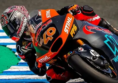 MotoGP 2023. Test di Moto2 e Moto3 a Jerez: davanti Aron Canet e Deniz Oncu