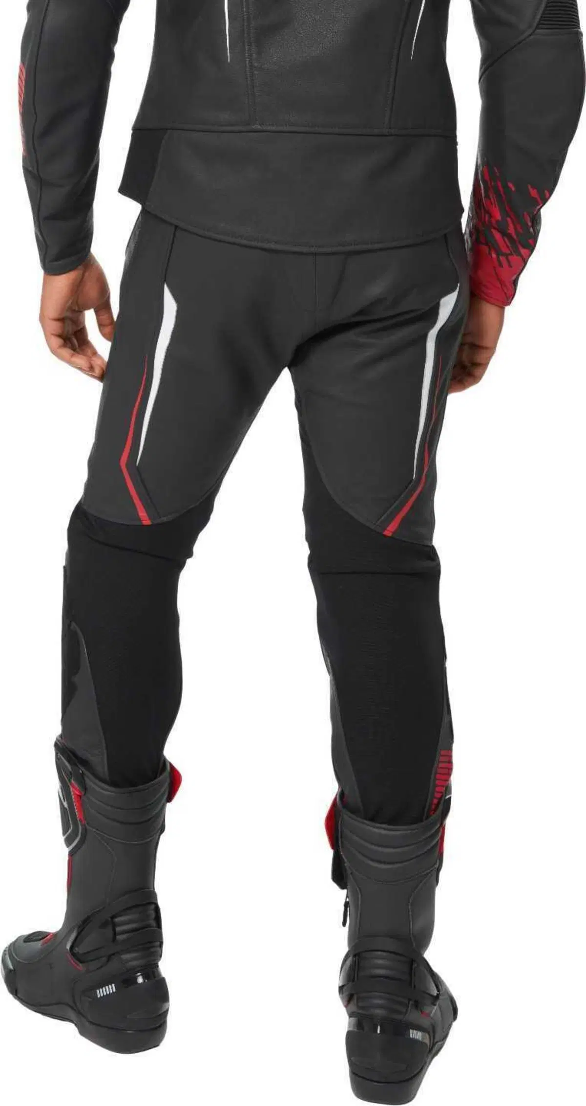 Outfit in pelle Rekurv by Louis Moto