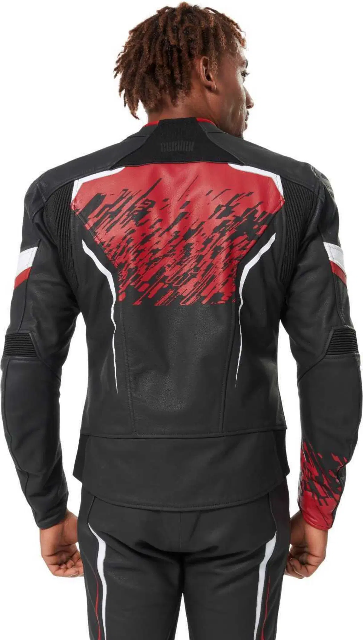 Outfit in pelle Rekurv by Louis Moto (7)
