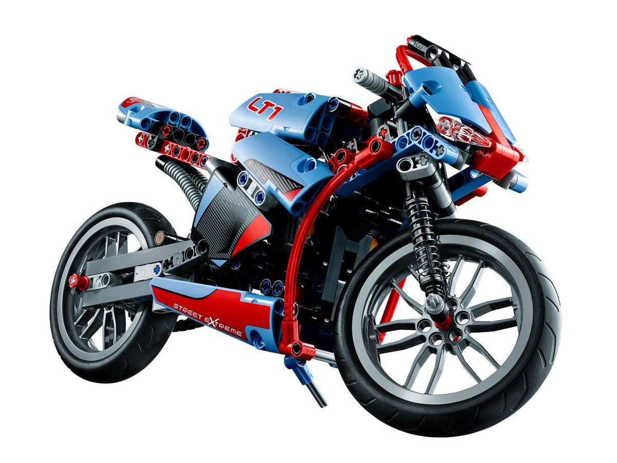 Lego Street Motorcycle: la moto giocattolo con motore funzionante - News 