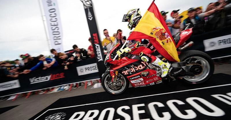 SBK 2023. GP di Spagna. Il magic moment di Alvaro Bautista: &quot;Uno dei momenti migliori della mia carriera&rdquo;