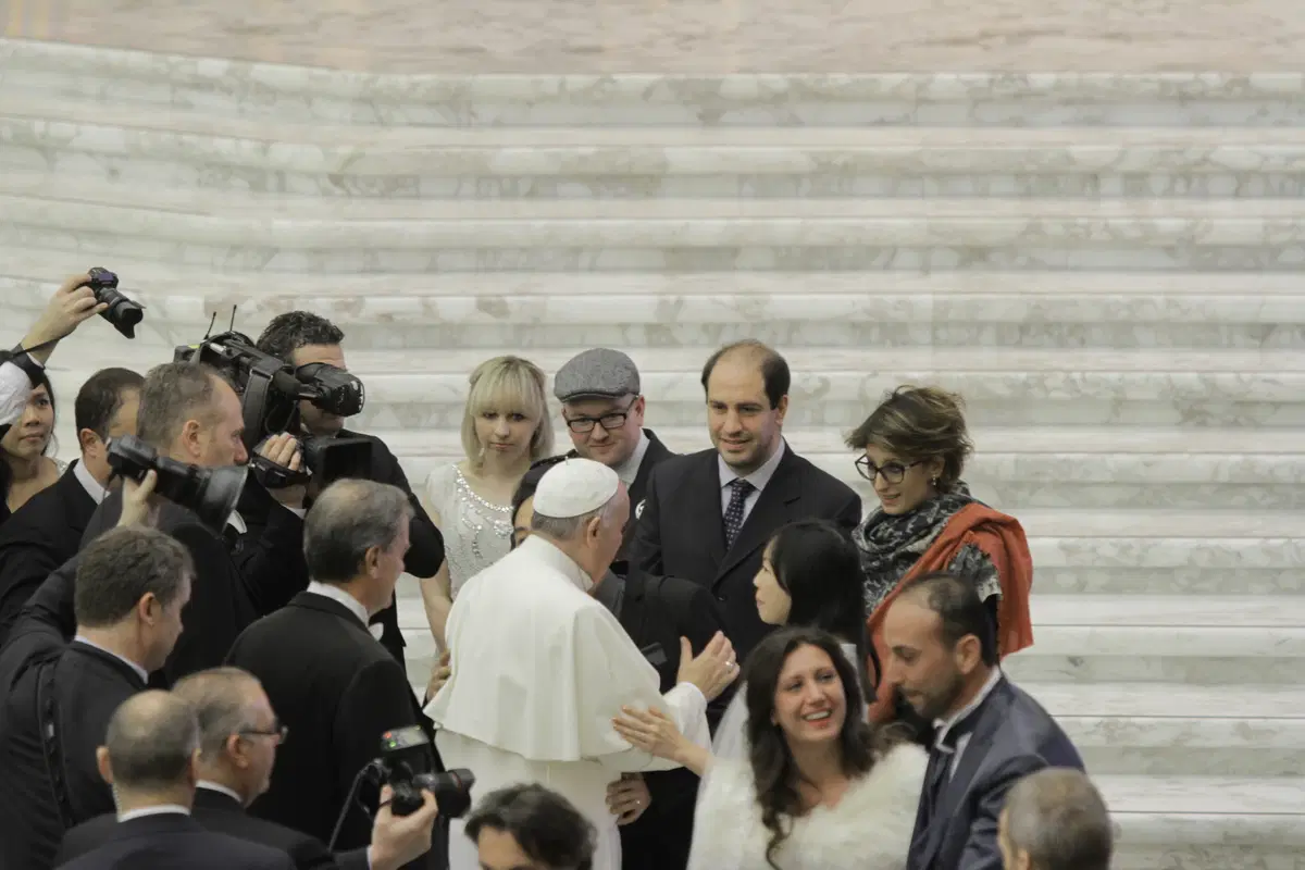 Motomorphosis udienza papa sala nervi (18)