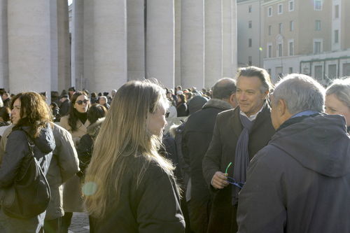 Andrea Cavalieri Ducati in attesa della consegna