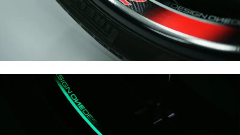 Print: adesivi fluorescenti per cerchi