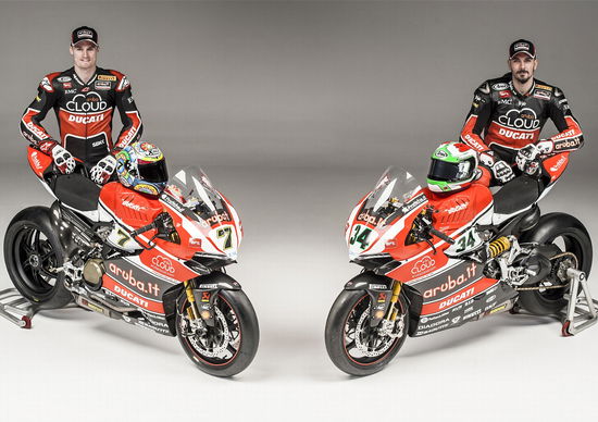 Presentato il Team Aruba-Ducati Superbike 2015