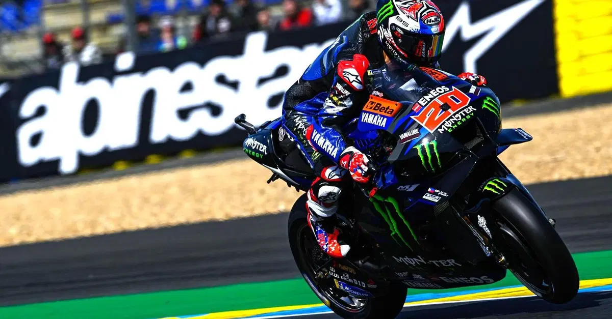 MotoGP 2023. GP di Francia a Le Mans. Fabio Quartararo: "La moto &egrave; super aggressiva!"