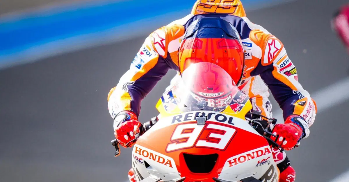 MotoGP 2023. GP di Francia a Le Mans. Marc Marquez: "Ho pensato: ci provo. Se cado, gli altri non migliorano per le bandiere gialle&rdquo;
