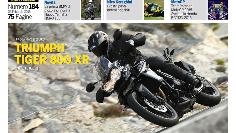 Magazine n&deg;184, scarica e leggi il meglio di Moto.it 