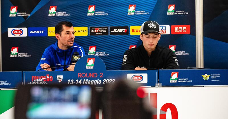 CIV 2023. Mugello: le interviste del Venerd&igrave; - Bernardi, Corsi, Carraro, Bruno e Cazzaniga