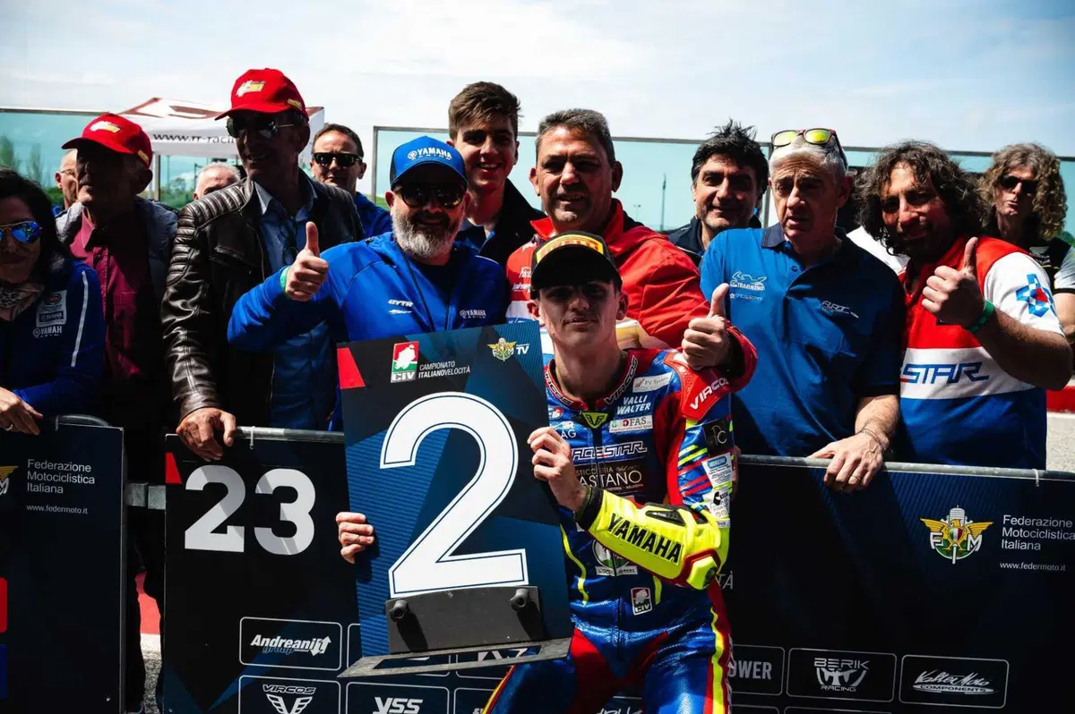 CIV 2023. Mugello: le interviste del Venerdì - Bernardi, Corsi, Carraro, Bruno e Cazzaniga (9)