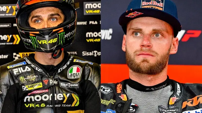 MotoGP 2023. GP di Francia a Le Mans. Luca Marini arrabbiato con gli steward: "Brad Binder mi ha buttato fuori pista: nessuna penalit&agrave;!". Il sudafricano: "Balle"