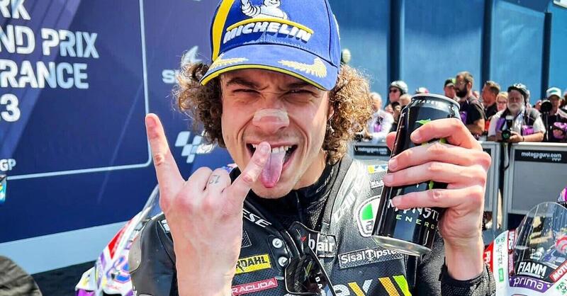 MotoGP 2023. GP di Francia a Le Mans. Marco Bezzecchi da leccarsi i baffi!