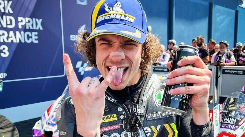 MotoGP 2023. GP di Francia a Le Mans. Marco Bezzecchi da leccarsi i baffi!
