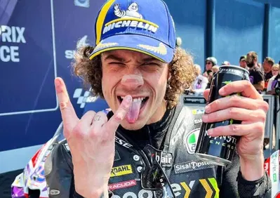 MotoGP 2023. GP di Francia a Le Mans. Marco Bezzecchi da leccarsi i baffi!