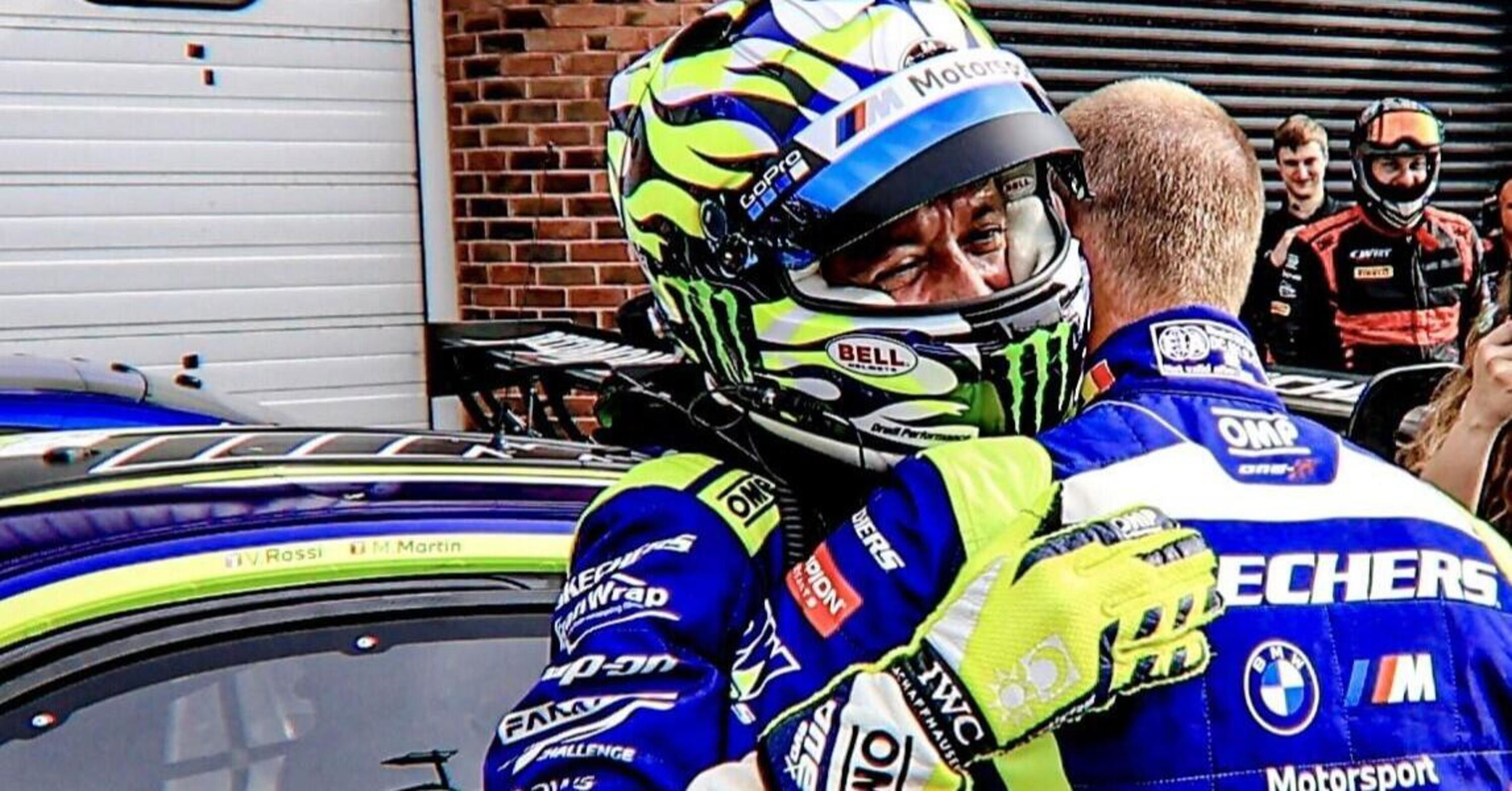 Valentino Rossi, primo podio nel GTWC!