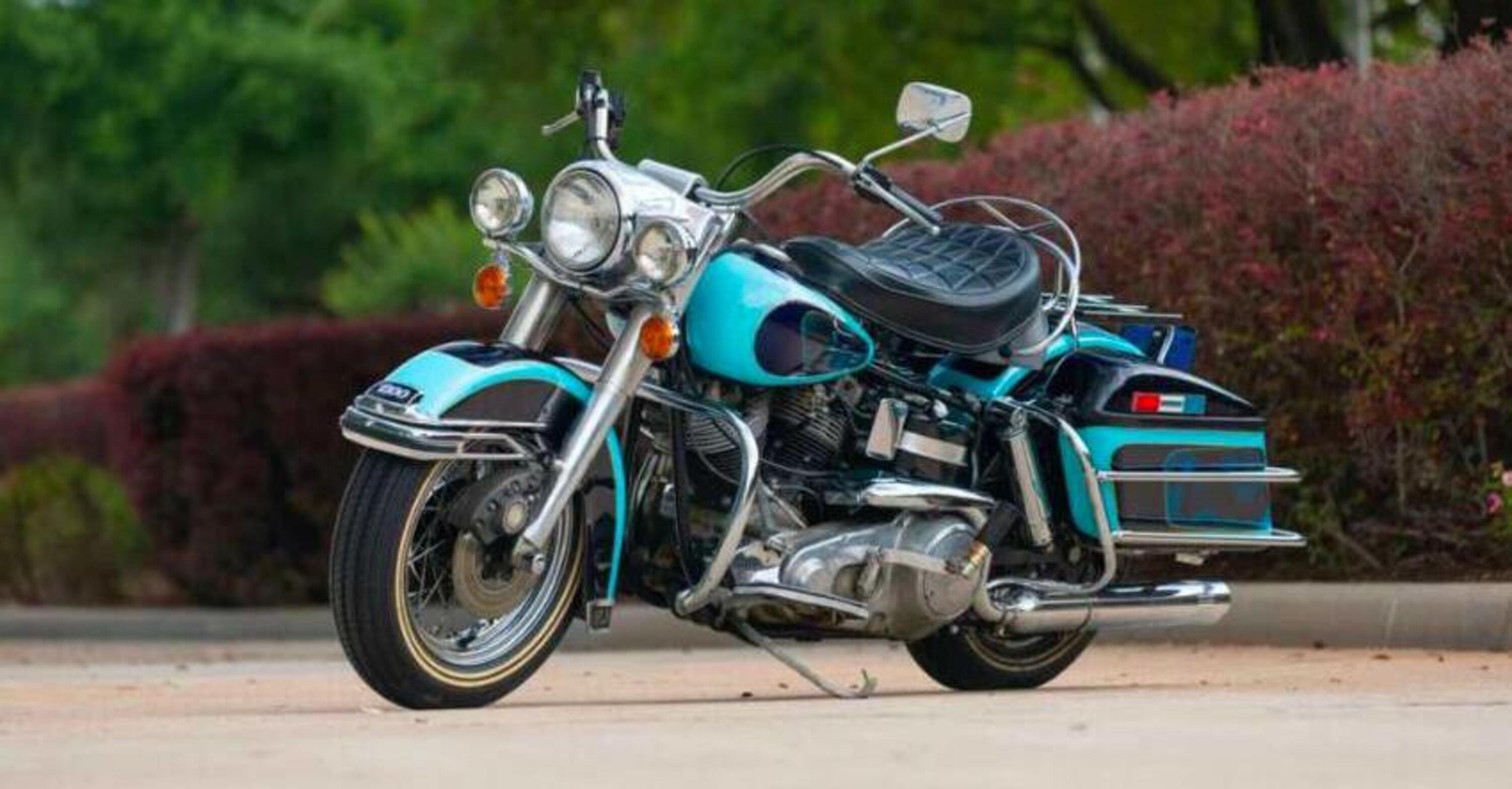 All&#039;asta l&#039;ultima Harley-Davidson di Elvis Presley