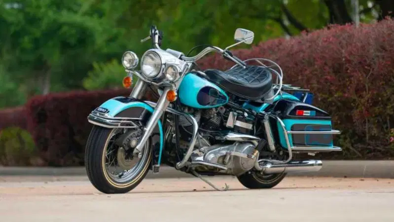 All'asta l'ultima Harley-Davidson di Elvis Presley